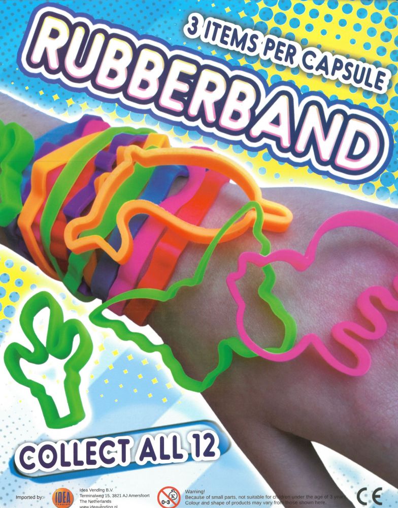 Rubberband (50mm) - Capsules | Toyvend - supplier of quality vending ...